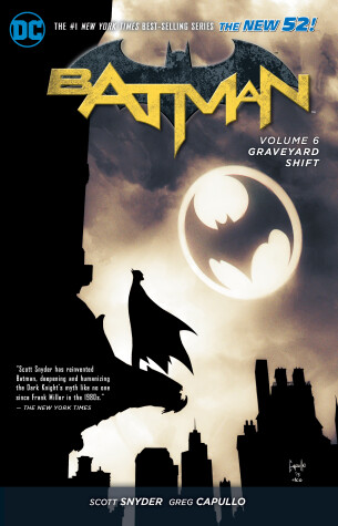 Book cover for Batman Vol. 6: Graveyard Shift (The New 52)