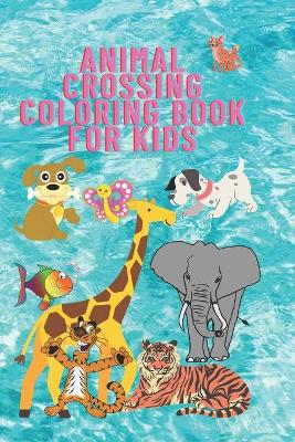 Book cover for Animal Crossing Coloring Book For Kids