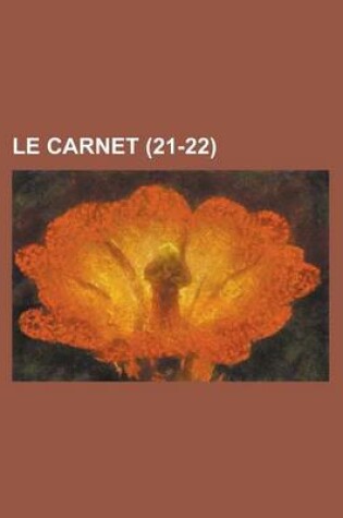 Cover of Le Carnet (21-22)