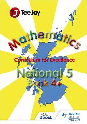 Book cover for TeeJay Mathematics CfE Level 4+