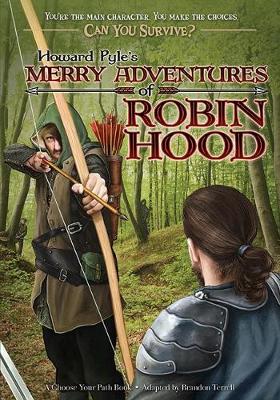 Book cover for Howard Pyle's Merry Adventures of Robin Hood