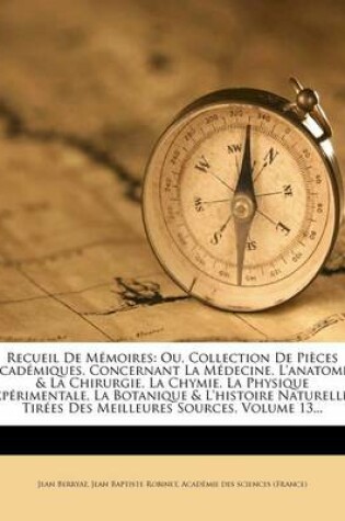 Cover of Recueil De Memoires