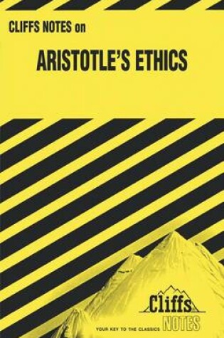 Cover of Cliffsnotes on Aristotle's Ethics