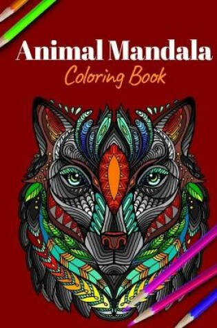 Cover of Animal Mandala Coloring Book