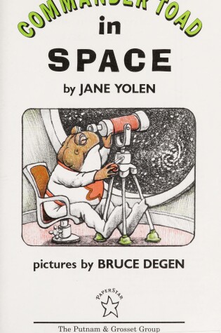 Cover of Commander Toad in Space