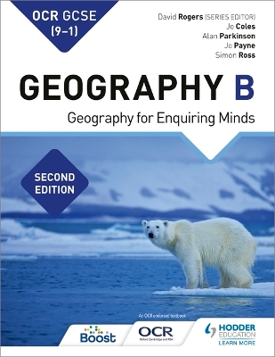 Book cover for OCR GCSE (9-1) Geography B Second Edition