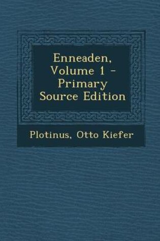 Cover of Enneaden, Volume 1