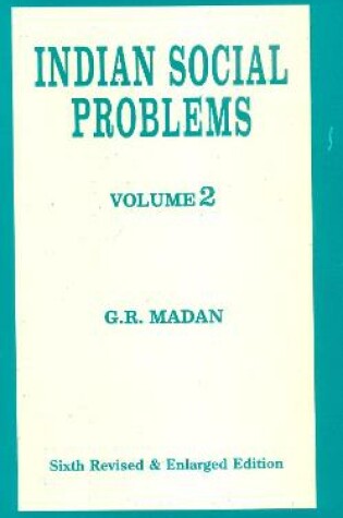 Cover of Indian Social Problems, Vol 2