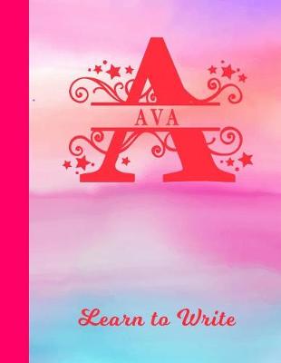 Book cover for Ava Learn to Write