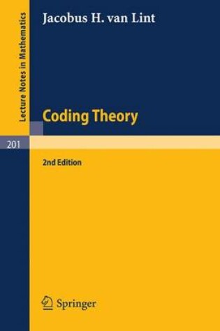 Cover of Coding Theory