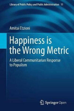 Cover of Happiness is the Wrong Metric