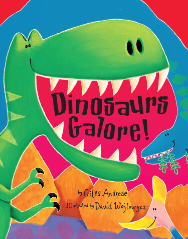 Book cover for Dinosaurs Galore!