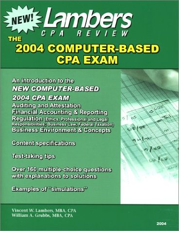 Book cover for The New CPA Exam 2004 Edition