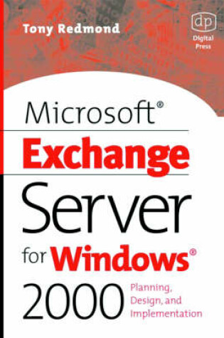 Cover of Microsoft Exchange Server for Windows 2000