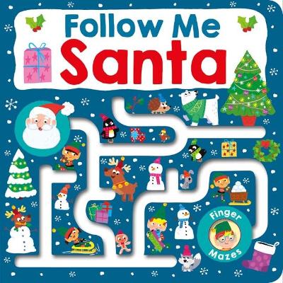 Book cover for Follow Me Santa