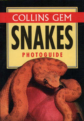 Book cover for Collins Gem Snakes Photoguide