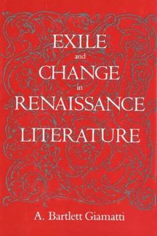 Cover of Exile and Change in Renaissance Literature