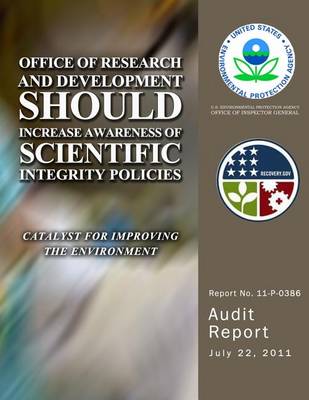 Book cover for Office of Research and Development Should Increase Awareness of Scientific Integrity Policies