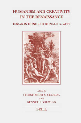 Cover of Humanism and Creativity in the Renaissance