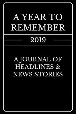 Book cover for A Year to Remember 2019