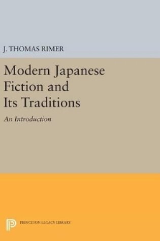 Cover of Modern Japanese Fiction and Its Traditions