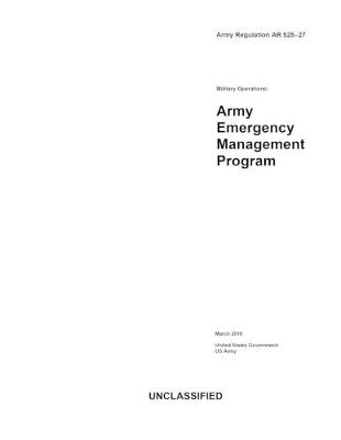 Book cover for Army Regulation AR 525-27 Military Operations