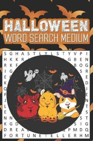 Cover of Halloween Word Search Medium