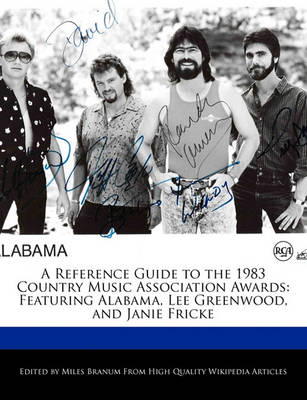 Book cover for A Reference Guide to the 1983 Country Music Association Awards