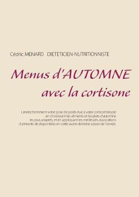 Book cover for Menus d'automne avec la cortisone