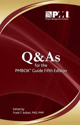 Book cover for Q & A's for the PMBOK guide fifth edition