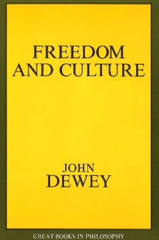 Cover of Freedom and Culture