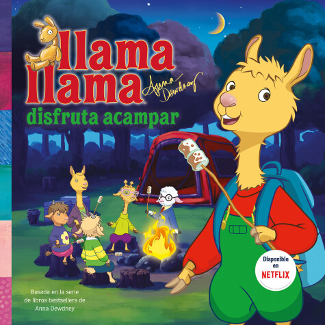 Book cover for Llama Llama disfruta acampar / Llama Llama Loves Camping