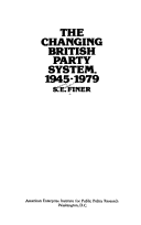 Book cover for The Changing British Party System, 1945-79