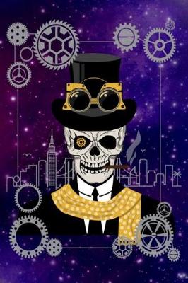 Book cover for Steampunk Leroy Out On The Town - Dot Grid Journal Diary