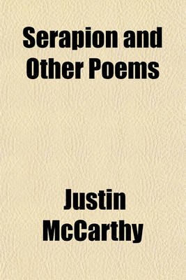 Book cover for Serapion and Other Poems