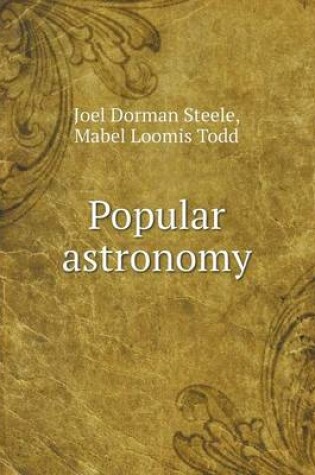 Cover of Popular astronomy