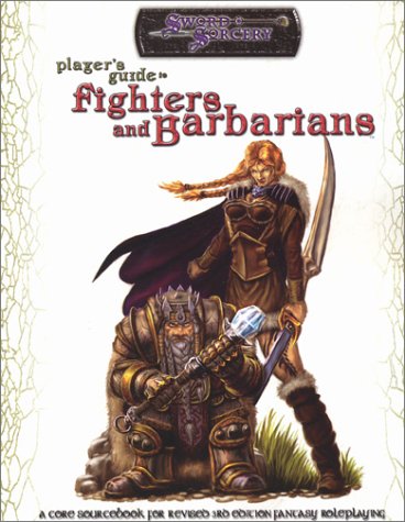 Book cover for Player's Guide to Fighters and Barbarians