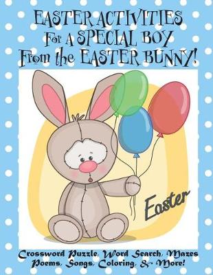 Book cover for Easter Activities for a Special Boy from the Easter Bunny!