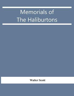 Book cover for Memorials Of The Haliburtons