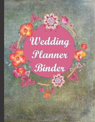 Book cover for Wedding Planner Binder