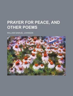 Book cover for Prayer for Peace, and Other Poems