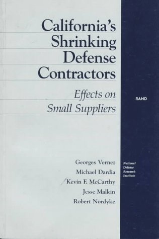 Book cover for California's Shrinking Defense Contractors