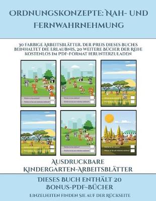 Cover of Ausdruckbare Kindergarten-Arbeitsblätter (Ordnungskonzepte