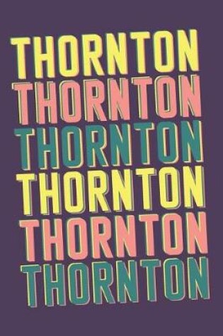 Cover of Thornton Notebook