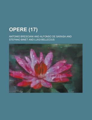 Book cover for Opere (17)