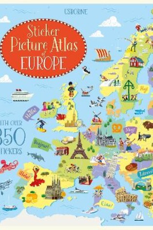 Cover of Sticker Picture Atlas of Europe