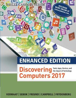 Book cover for Enhanced Discovering Computers (C)2017, Loose-Leaf Version