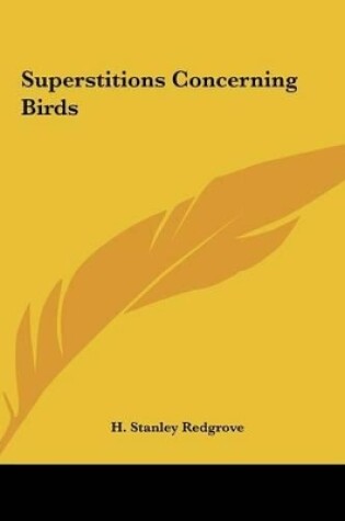 Cover of Superstitions Concerning Birds