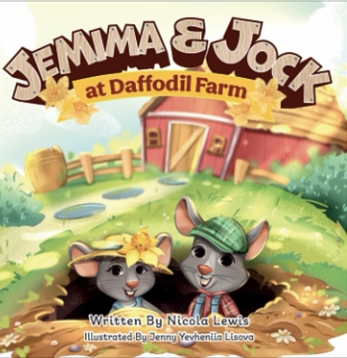 Book cover for JEMIMA & JOCK AT DAFFODIL FARM