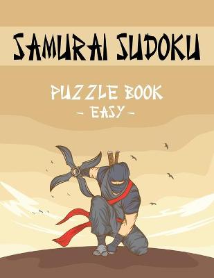 Book cover for Samurai Sudoku Puzzle Book - Easy